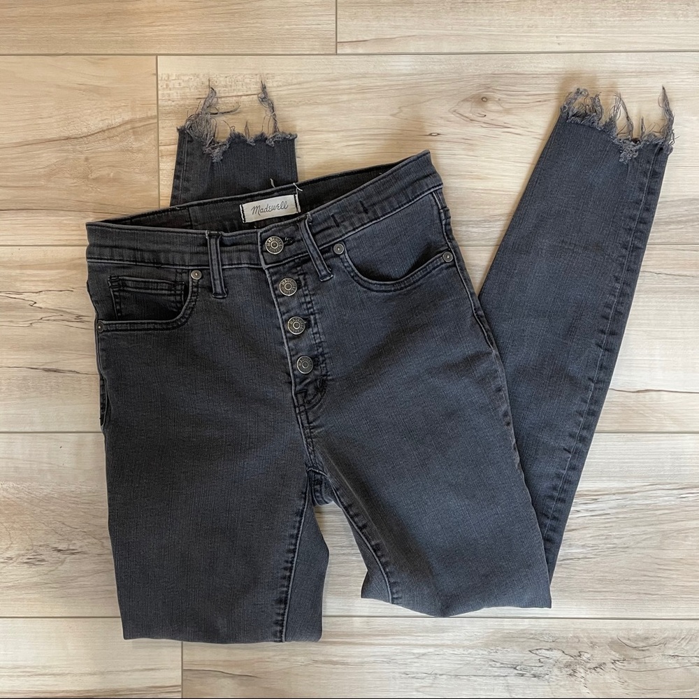 Madewell Raw Hem Skinny Jeans